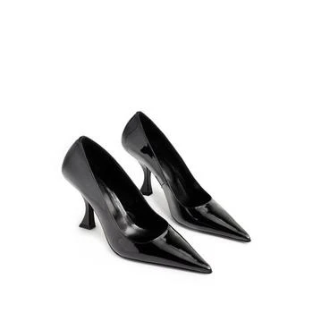 Patent leather heels