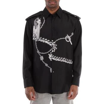 Burberry | Knight Hardware Print Silk Shirt