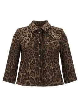 Dolce & Gabbana | Dolce & Gabbana All-Over Leopard Printed Jacket