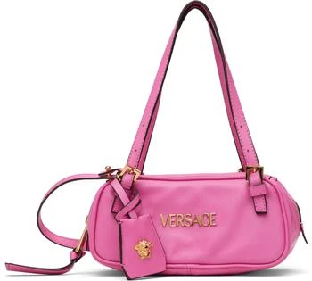 Versace | Pink 
Versace
 Tag Bowling Mini Bag