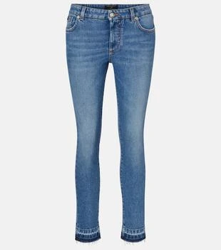 Dolce 
Gabbana | Low-rise skinny jeans