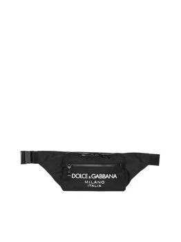 Dolce 
Gabbana | Dolce 
Gabbana Logo Embossed Zipped Belt Bag