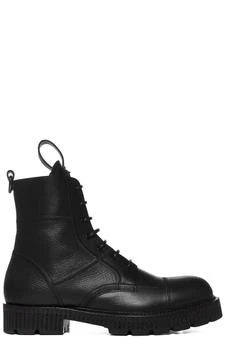Dolce & Gabbana | Dolce & Gabbana Logo Plaque Ankle Boots