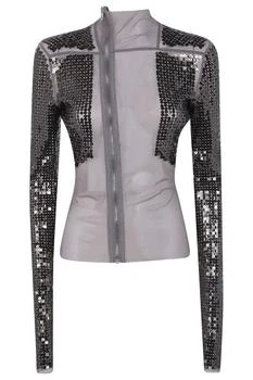 Rick Owens | Rick Owens Sequinned Zipped Top