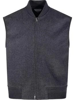 Bottega Veneta | Bottega Veneta Double Face Zipped Gilet