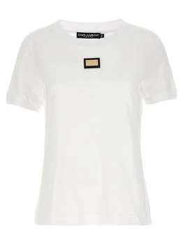 Dolce & Gabbana | Dolce & Gabbana Logo Patch Crewneck T-Shirt