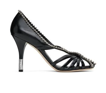 Chloé | Chloe - Women's Leonie Cutout Embellished Leather Pumps