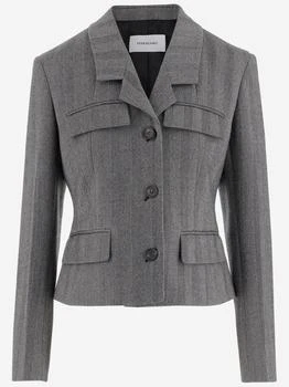 Salvatore Ferragamo | Ferragamo Single Breasted Striped Jacket