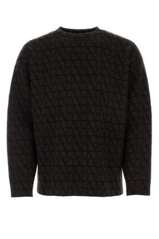 Valentino | Valentino Toile Iconographe Crewneck Knitted Jumper