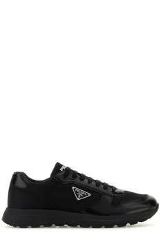 Prada | Prada Logo Plaque Low-Top Sneakers
