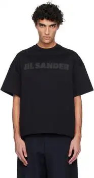 Jil Sander | Black Logo T-shirt