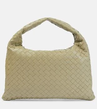 Bottega Veneta | Hop Intrecciato leather shoulder bag