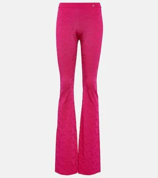 Versace | La Greca high-rise flared pants