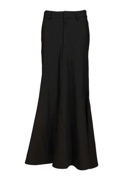 Balenciaga Godet Maxi Skirt