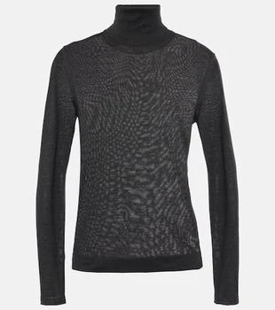 Tom Ford | Cashmere and silk turtleneck top