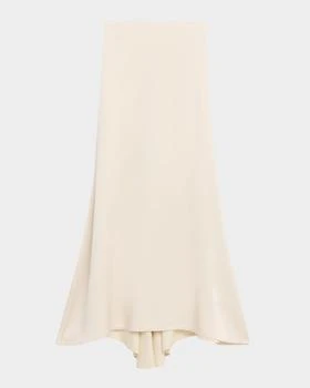 Brunello Cucinelli | Satin Maxi Trumpet Skirt