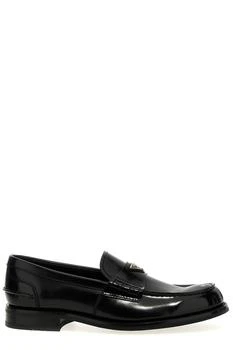 Prada | Prada Triangle-Logo Slip-On Loafers