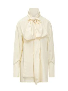 Givenchy | Givenchy Long Lavalliere Blouse