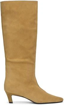 Tan 'The Wide Shaft' Boots