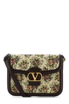 Valentino | Valentino 9TO5 VLogo Signature Foldover Top Shoulder Bag