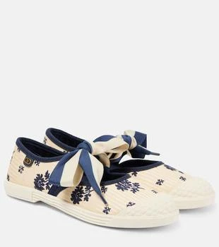 Valentino | Bay By Bay printed canvas sneakers