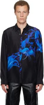 Dries Van Noten | Black Silk Shirt