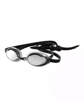 FINIS Mens Silver/Mirror Adjustable Swim Goggles, Unisex