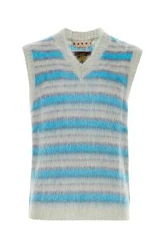 Marni | Marni Brushed Stripes Sleeveless Sweater