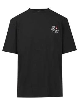 Loewe | Loewe Logo Embroidered Crewneck T-Shirt