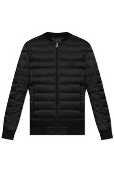 Dolce & Gabbana | Dolce & Gabbana Logo Patch Quilted Bomber Jacket