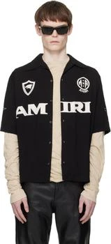 AMIRI | Black 'Amiri' Sport Camp Shirt