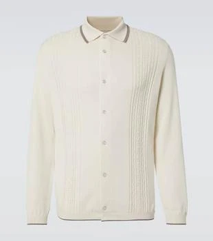Brunello Cucinelli | Cotton polo sweater