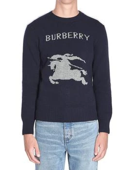 Burberry | Burberry Logo Detailed Crewneck Jumper