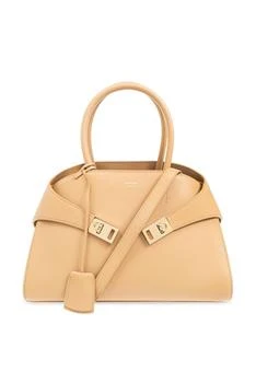 Salvatore Ferragamo | Ferragamo Hug Logo Printed Tote Bag