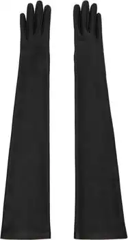 Khaite | Black Remo Long Gloves