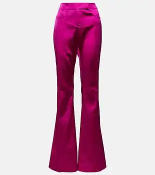 Tom Ford | Low-rise flared satin pants