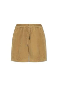 Loewe | Loewe Drawstring Leather Shorts