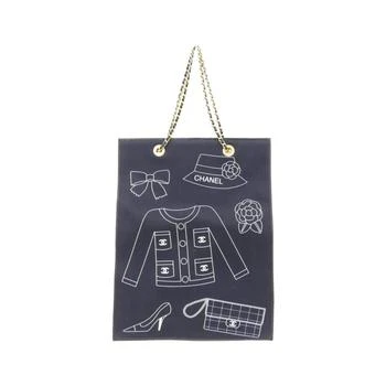 Chanel | Navy Canvas Handbag (Pre-Owned)