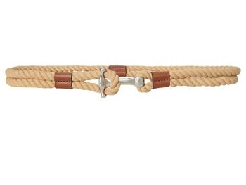 Rope Anchor-Toggle Skinny Belt