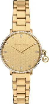 Michael Kors Michael Kors Women's Pyper Two-Hand Gold-Tone Stainless Steel Watch (Model: MK7572)