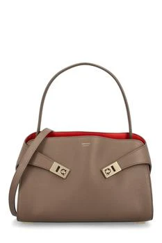 Salvatore Ferragamo | Ferragamo Hug Zipped Small Shoulder Bag