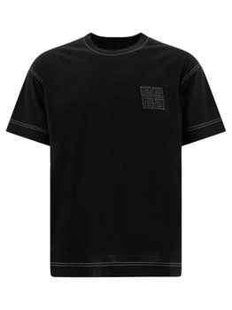 Givenchy | Givenchy Logo Embroidered Crewneck T-Shirt