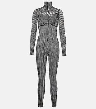 Givenchy | Mesh turtleneck bodysuit