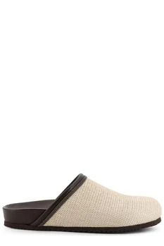 Brunello Cucinelli | Brunello Cucinelli Woven Slip-On Mules