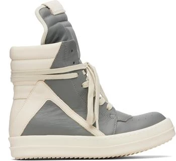 Rick Owens | Gray Concordians Geobasket Sneakers