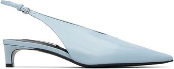Jil Sander | Blue Slingback Heels