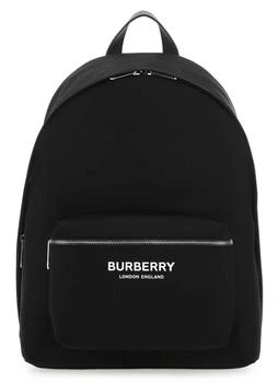 Burberry | Burberry Logo Printed Zip-Up Backpack