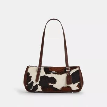 Asher Shoulder Bag With Cow Print