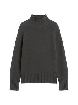 Max Mara | Wool and Cashmere Yarn Polo Neck Sweater