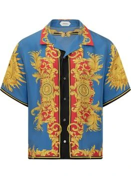 Versace | Versace Pattern-Printed Short-Sleeved Shirt